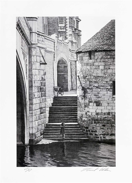 Picture of A Quiet Corner by the River, York